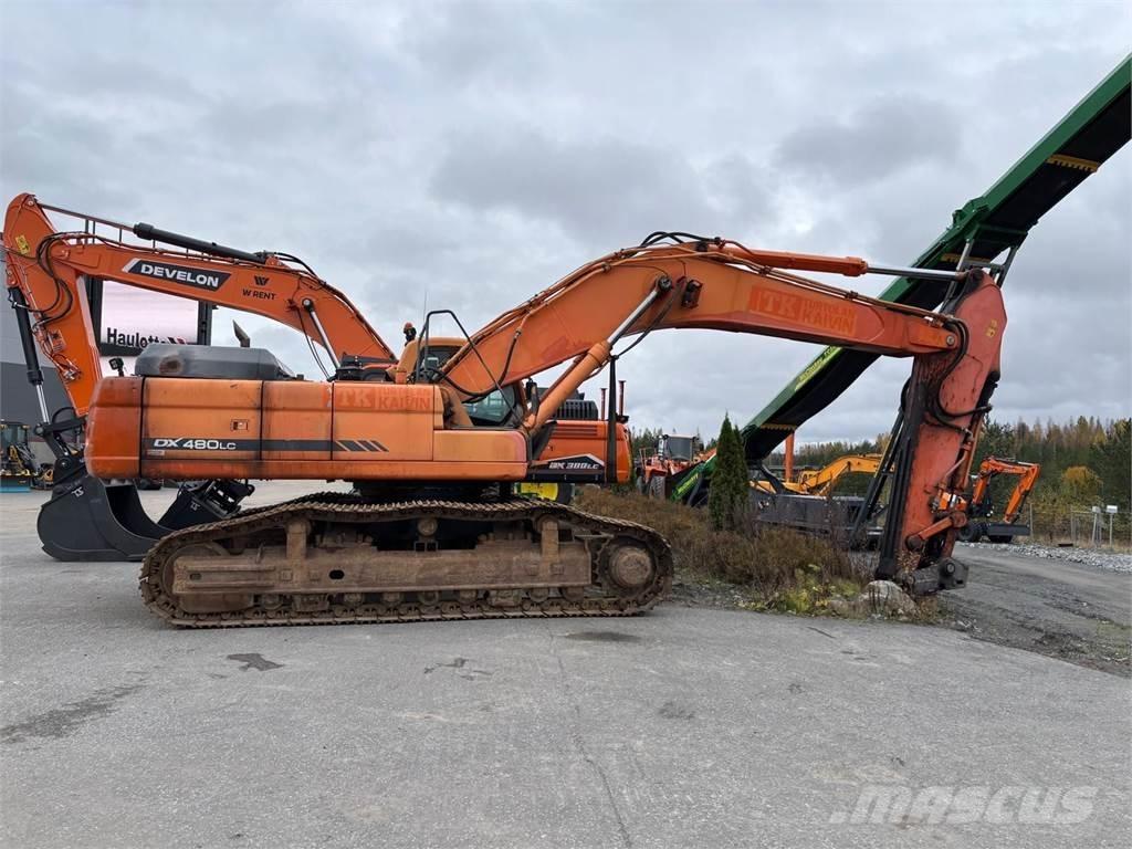 Doosan DX480LC Lánctalpas kotrók