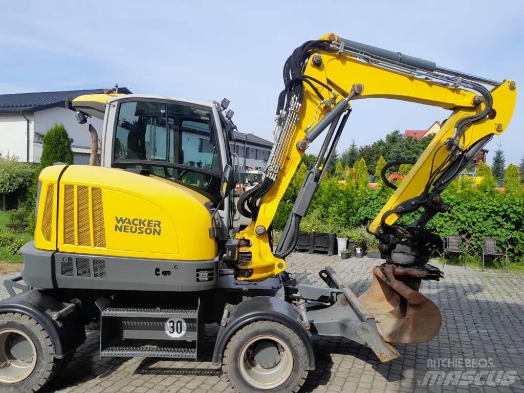 Wacker Neuson EW 65 Gumikerekes kotrók