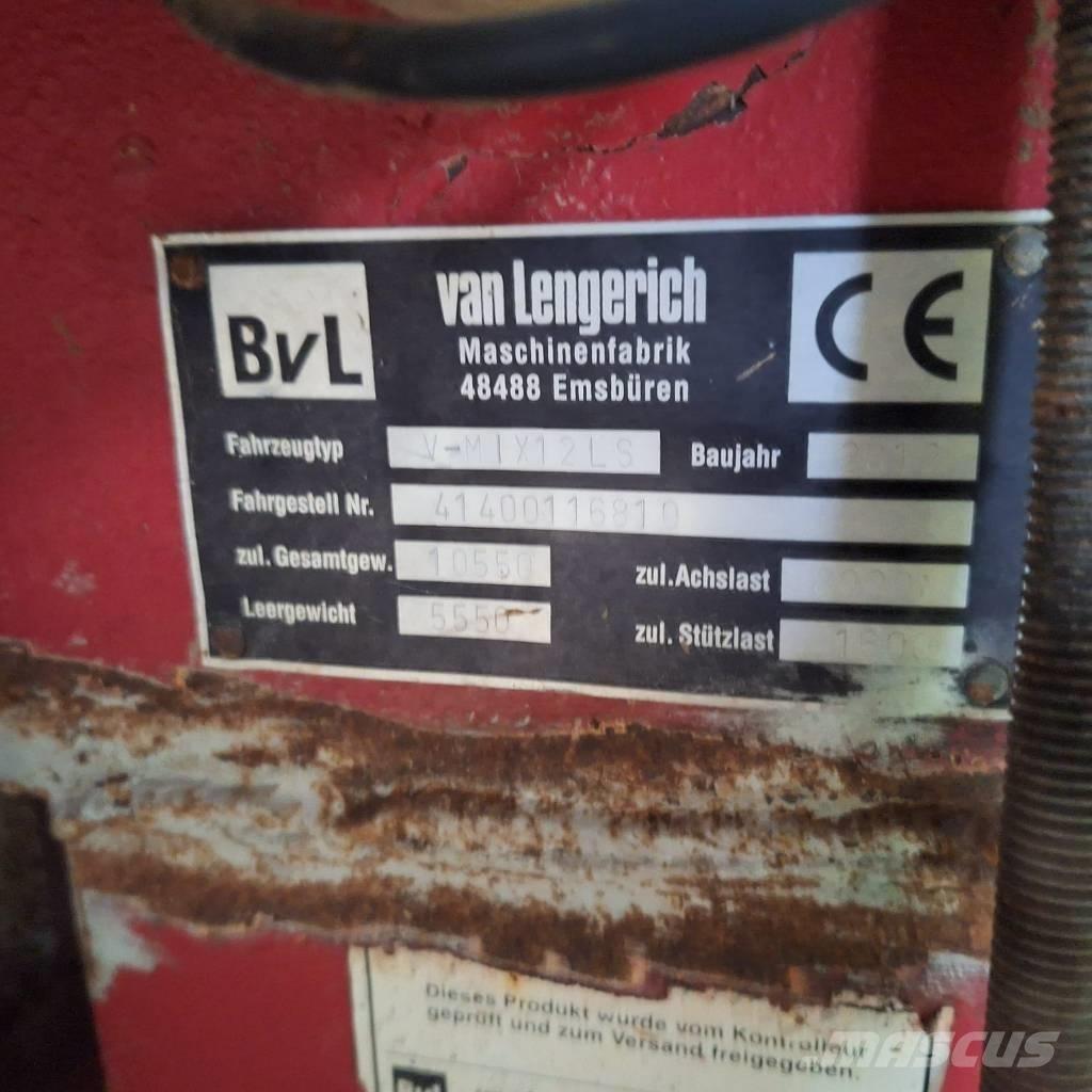 BvL V MIS 12 LS Takarmánykeverők
