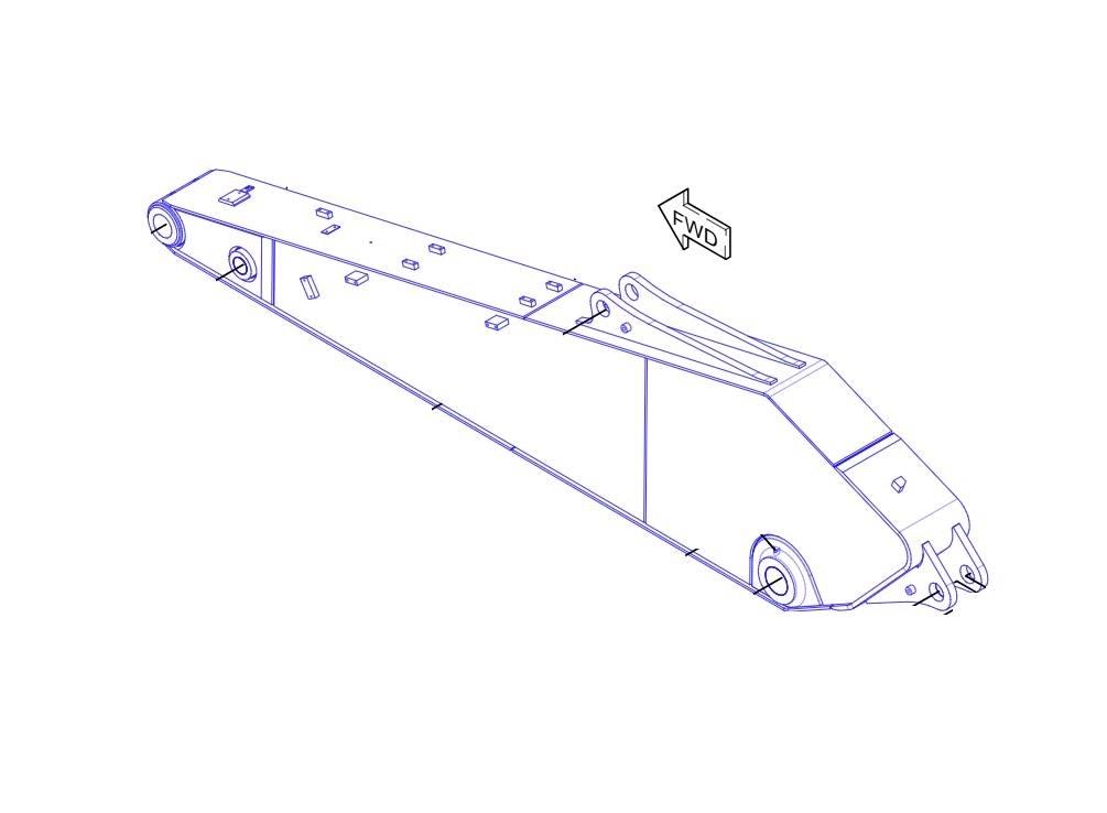 CAT 330F Gémek és dipperek