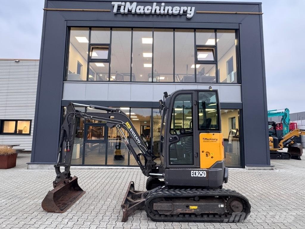 Volvo ECR 25 D Mini kotrók < 7t