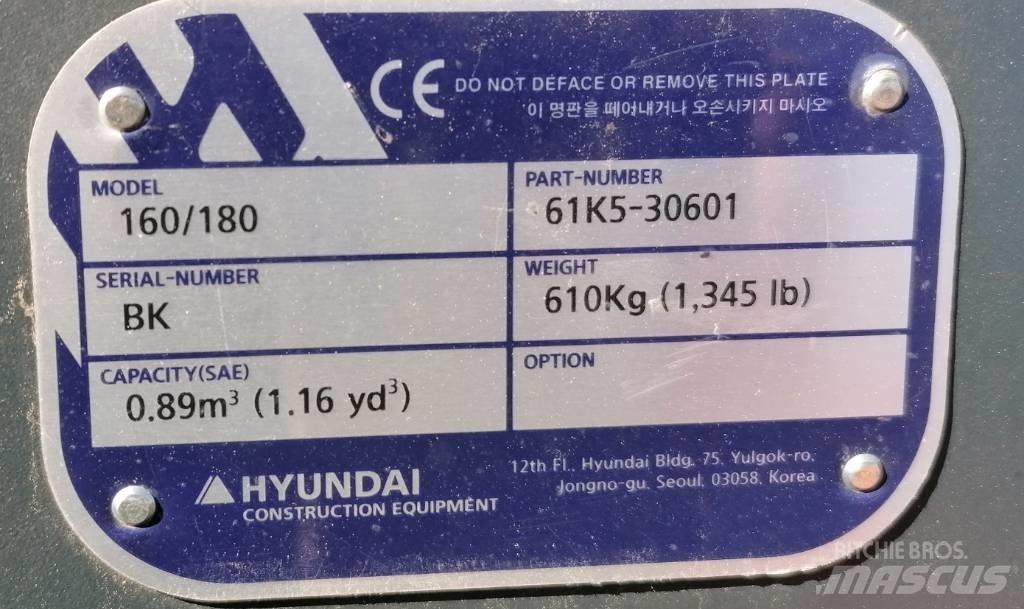 Hyundai 0.89m3_HX180 Kanalak