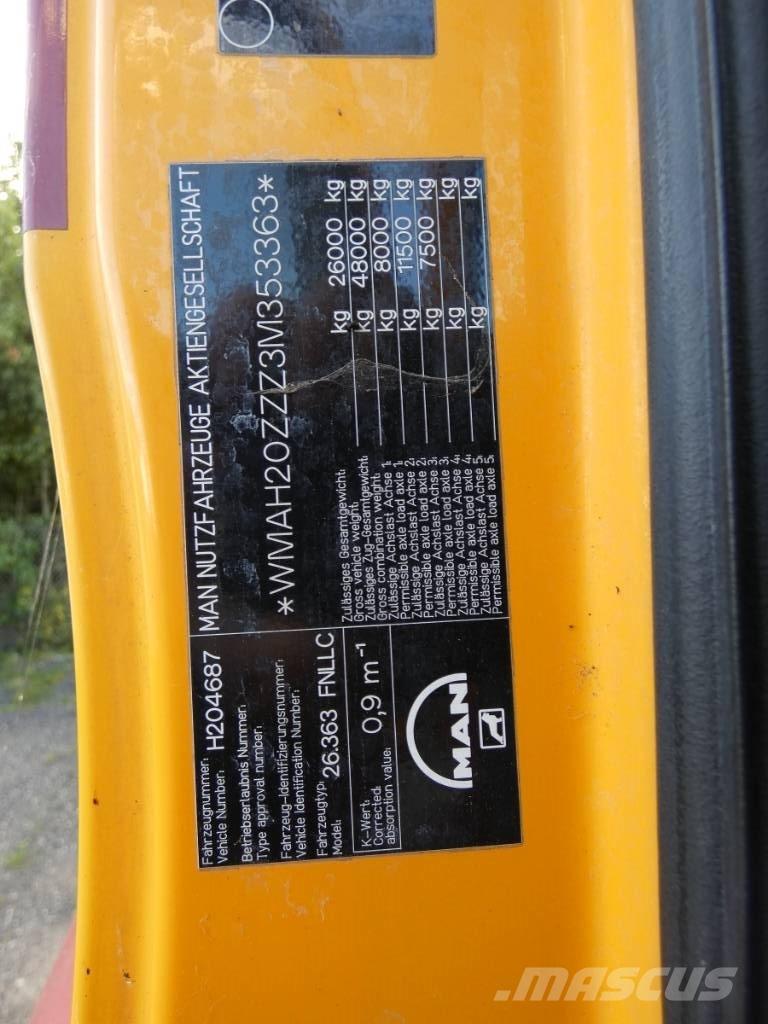MAN TG 360A Járműszállítók