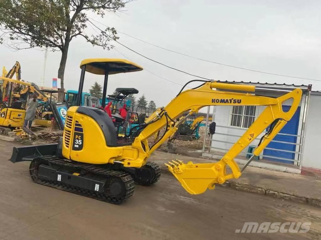 Komatsu PC 35 Mini kotrók < 7t
