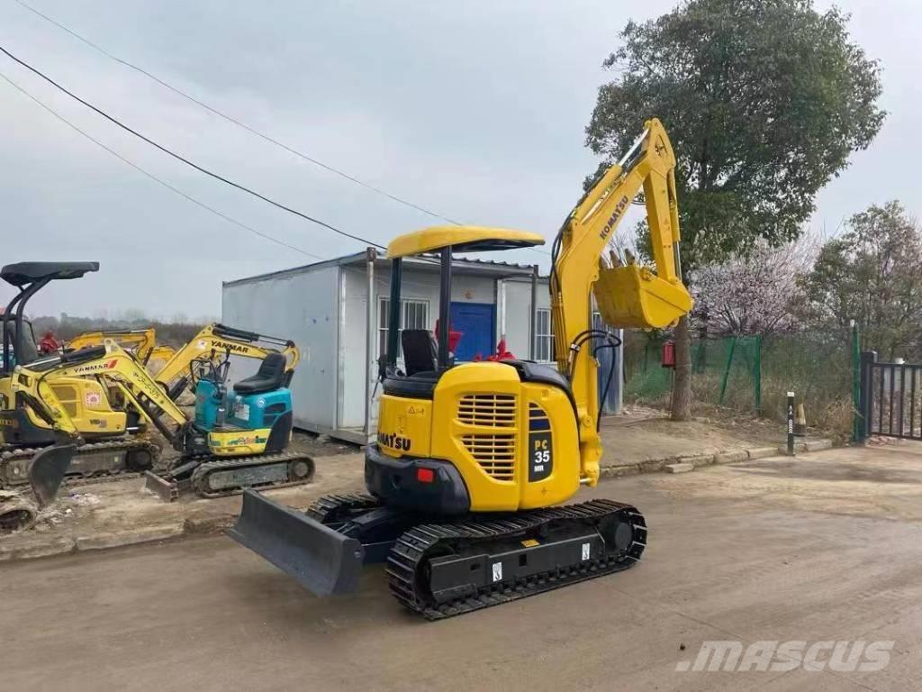 Komatsu PC 35 Mini kotrók < 7t