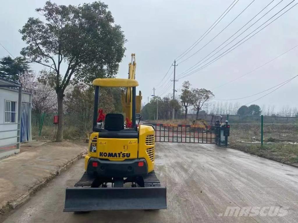 Komatsu PC 35 Mini kotrók < 7t