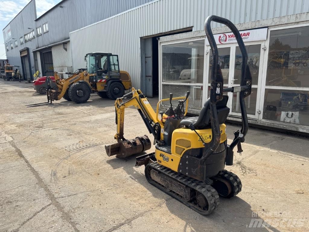 Yanmar SV08 (1D199) Mini kotrók < 7t