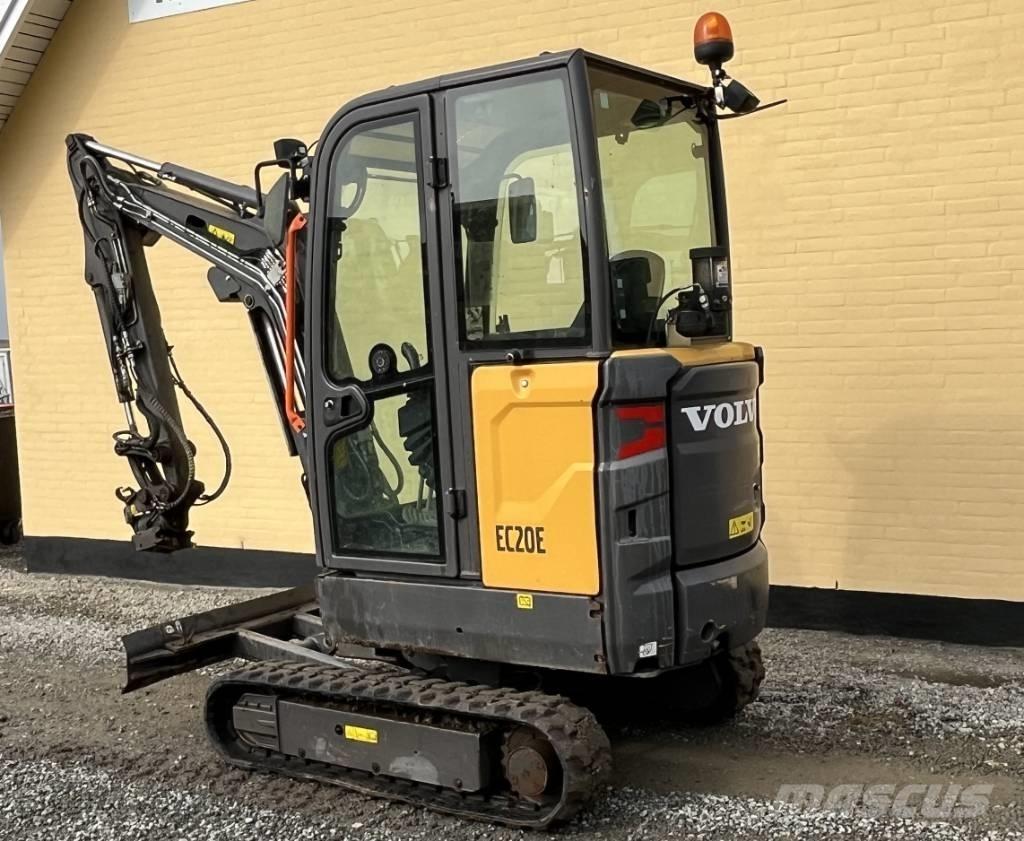 Volvo EC 20 E Mini kotrók < 7t
