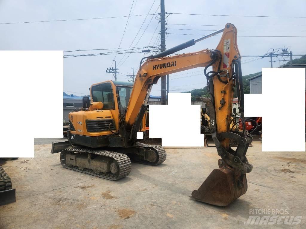 Hyundai Robex 55 Mini kotrók < 7t