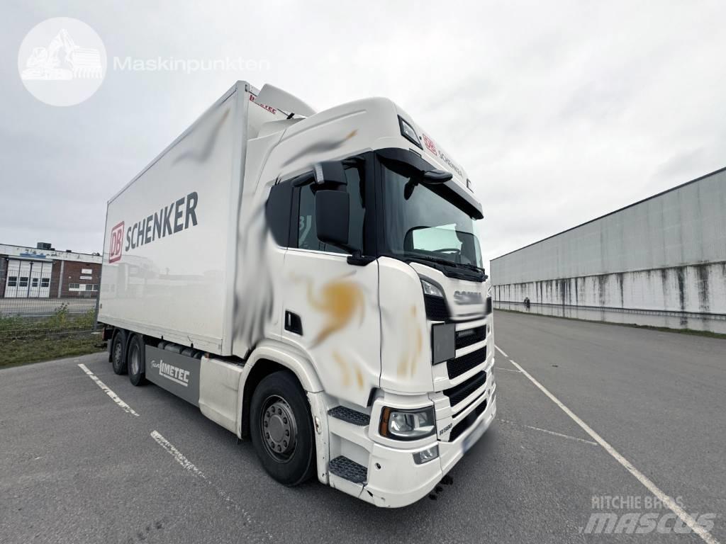 Scania R 580 Dobozos teherautók