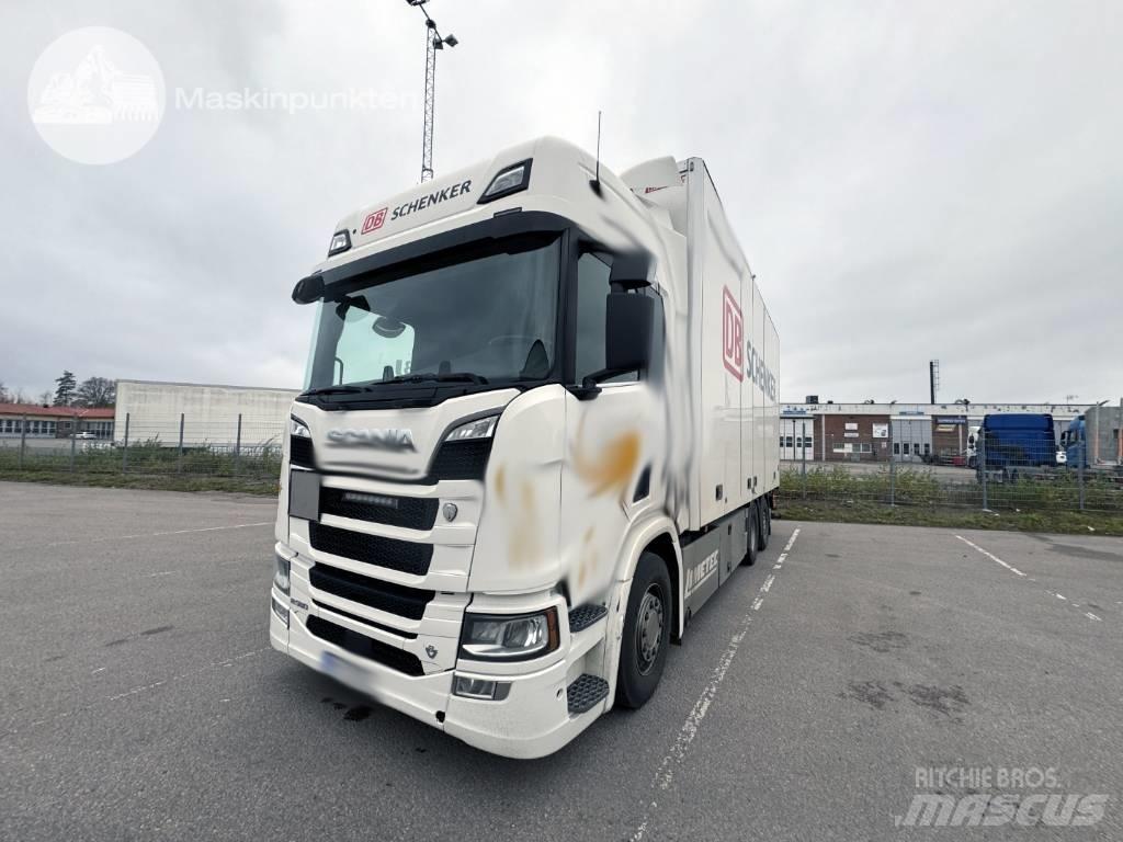 Scania R 580 Dobozos teherautók