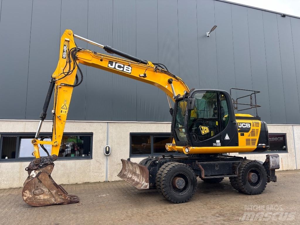 JCB JS 145 W - 160 W Gumikerekes kotrók