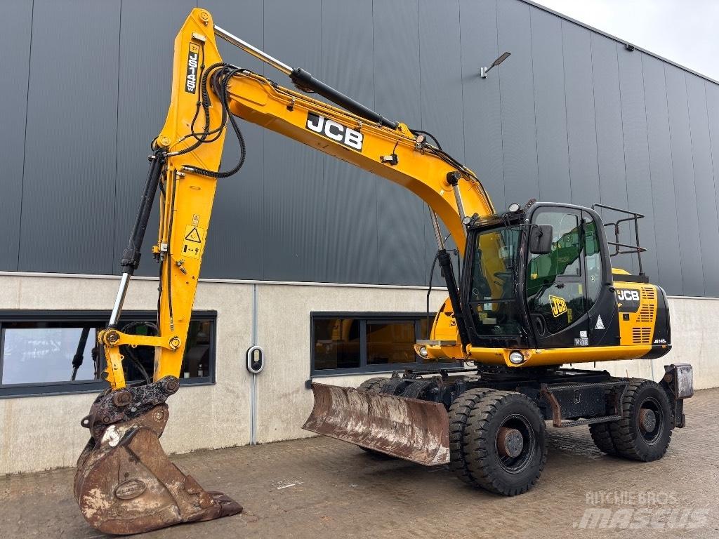 JCB JS 145 W - 160 W Gumikerekes kotrók