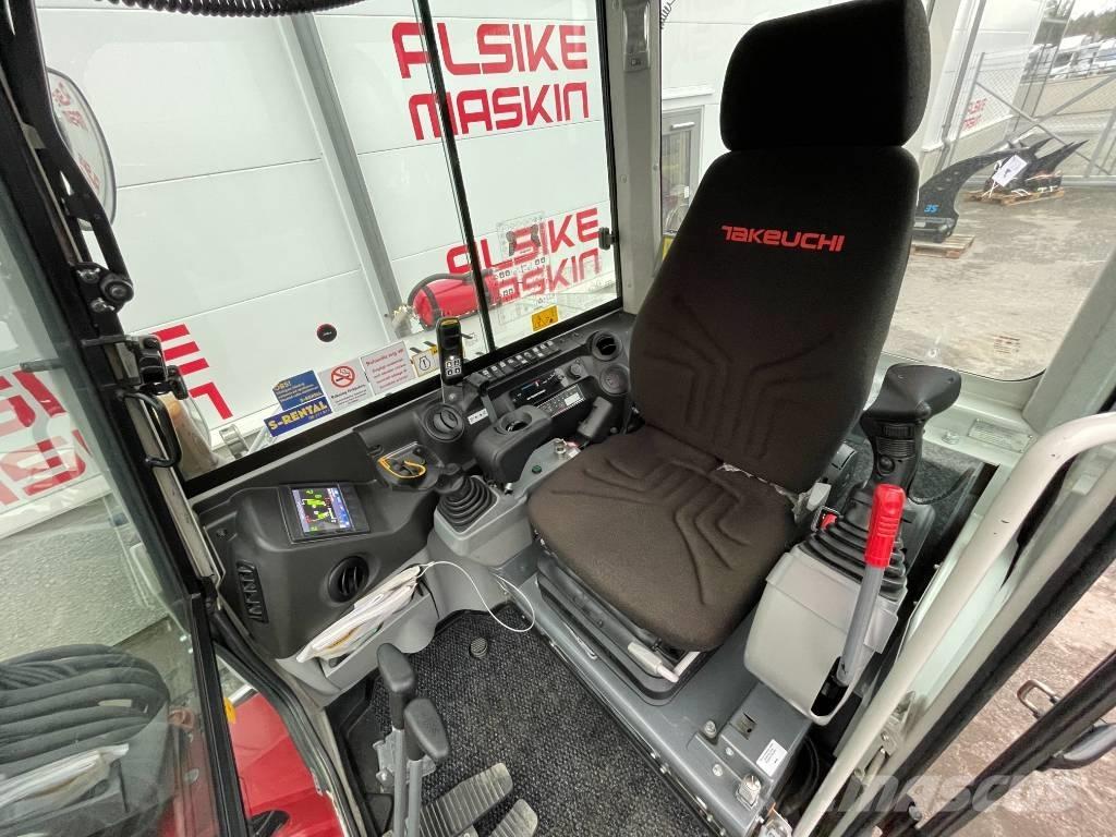 Takeuchi TB 260 Mini kotrók < 7t