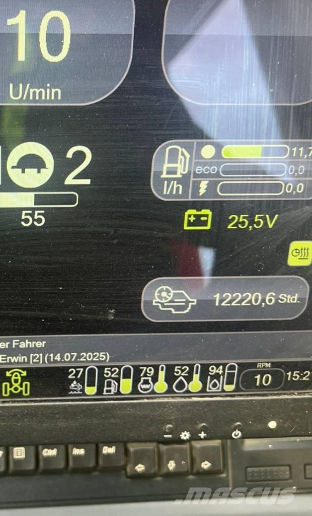 Komatsu 855 Kihordók