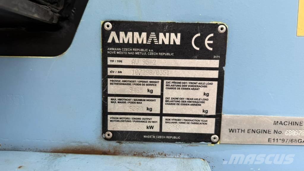 Ammann AV  95-2 Ikerdobos hengerek