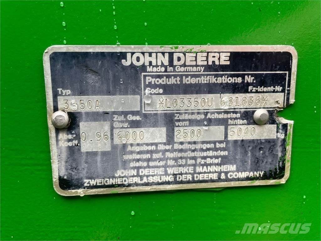 John Deere 3350 Traktorok