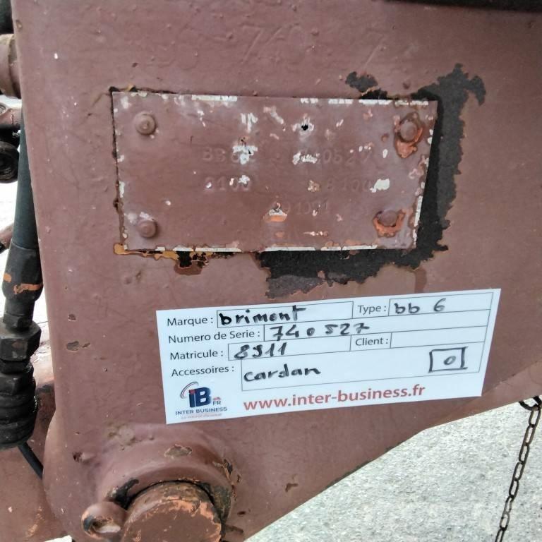 Brimont BB6 Billenő Mezőgazdasági pótkocsik