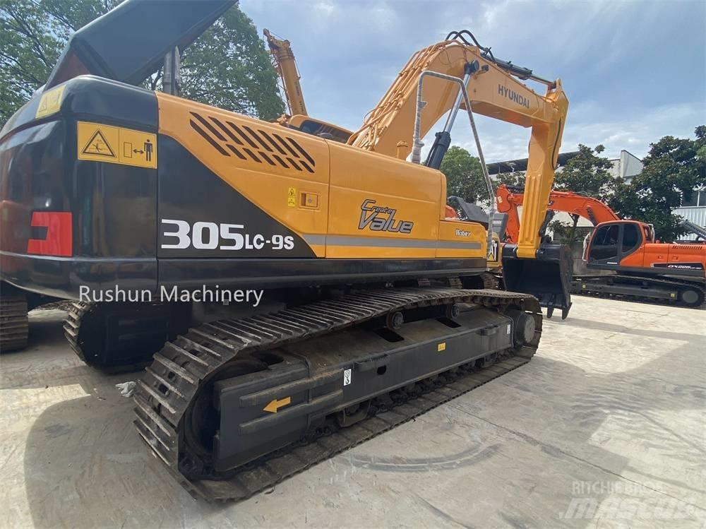 Hyundai R305LC-9S Lánctalpas kotrók