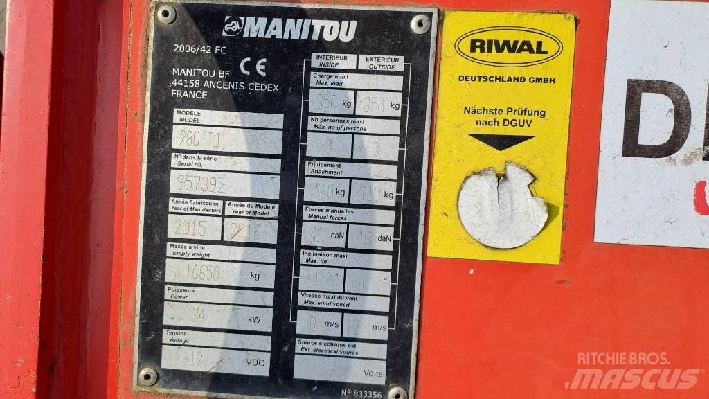 Manitou 280TJ Teleszkópos emelők