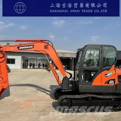 Doosan DX 60 Lánctalpas kotrók