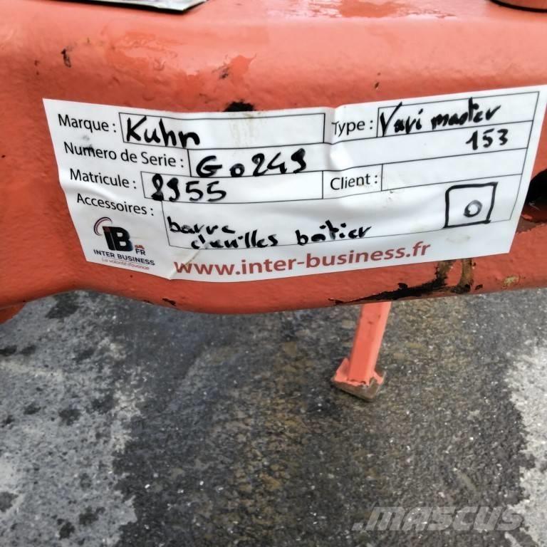 Kuhn Vari-Master 153 Váltvaforgató ekék