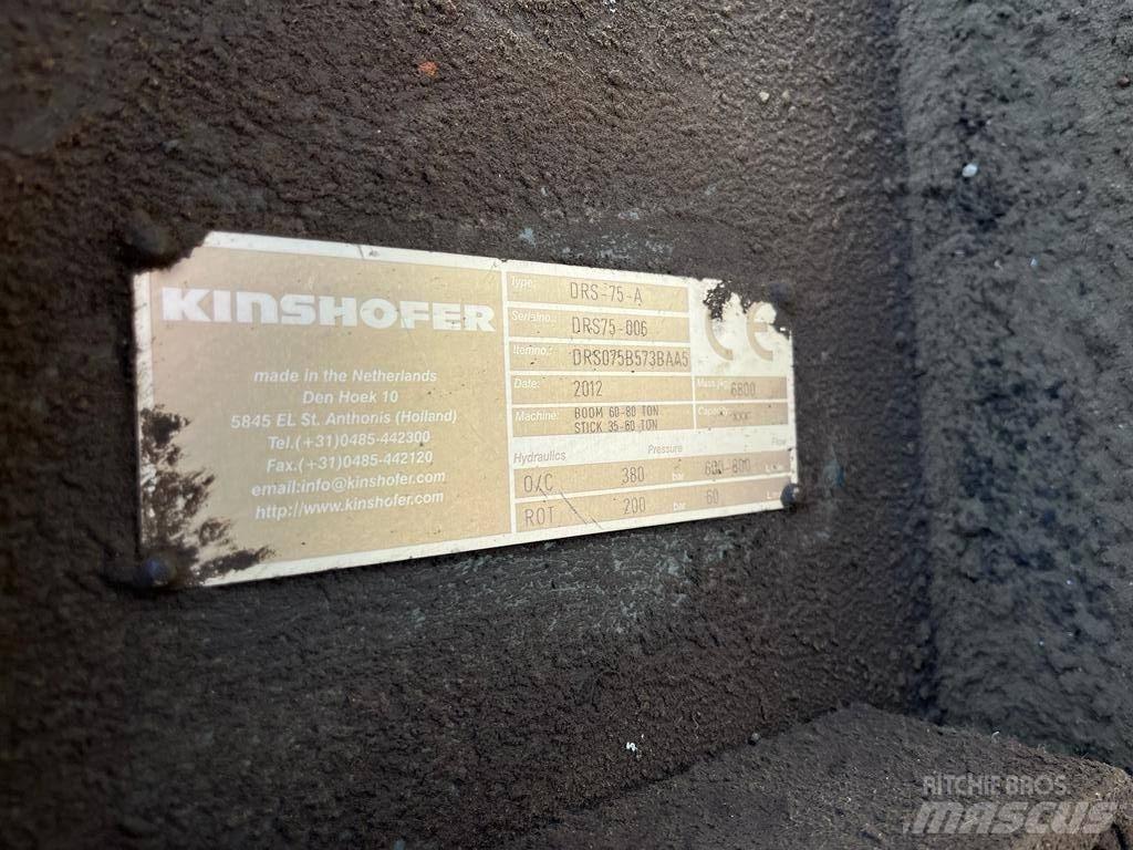 Kinshofer DRS 75 Vágószerkezetek