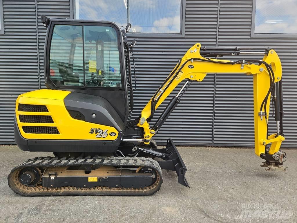 Yanmar sv26 Mini kotrók < 7t