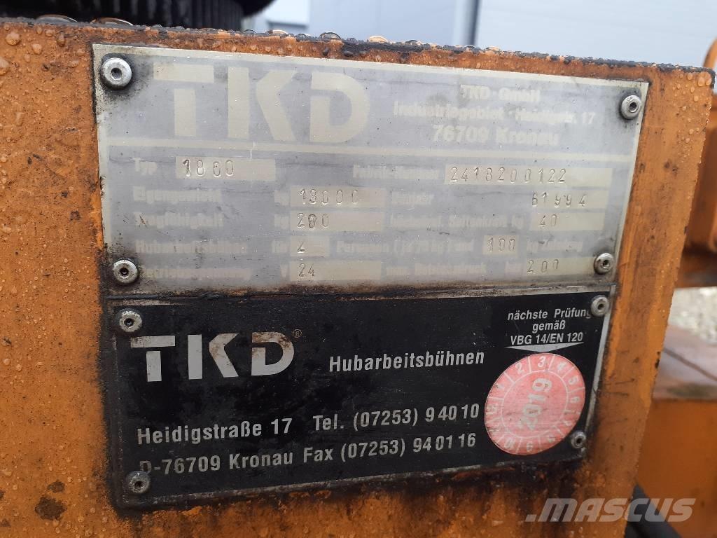 TKD 1800 Kompakt önjáró emelők