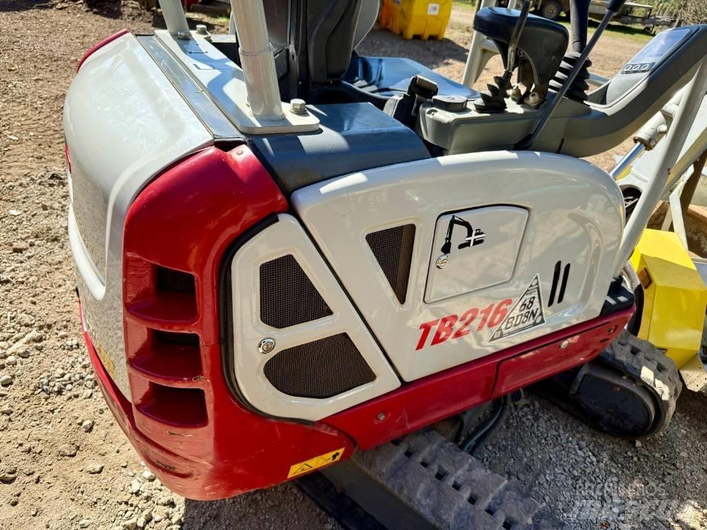 Takeuchi TB 216 Mini kotrók < 7t