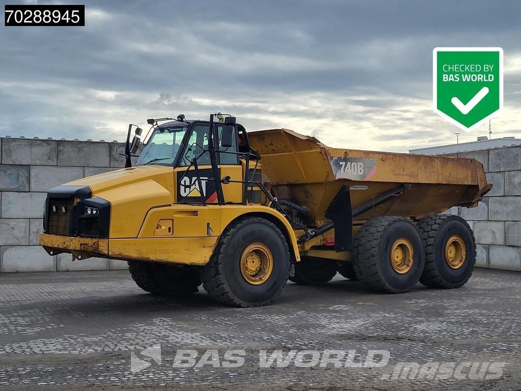 CAT 740 B Csuklósdömperek