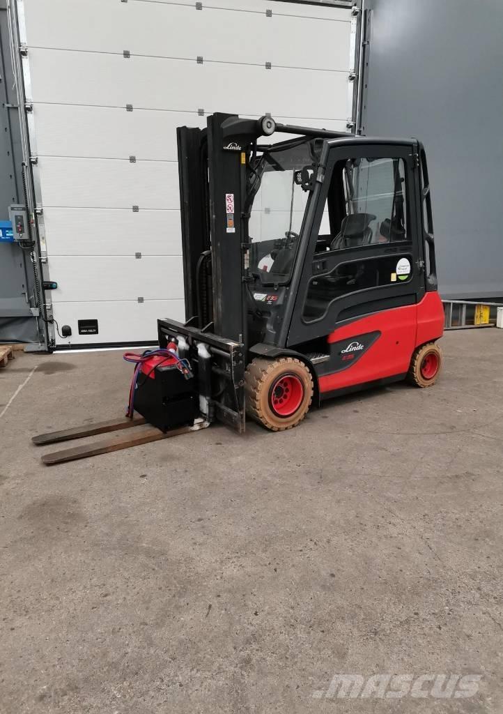 Linde E35L-01 Elektromos targoncák