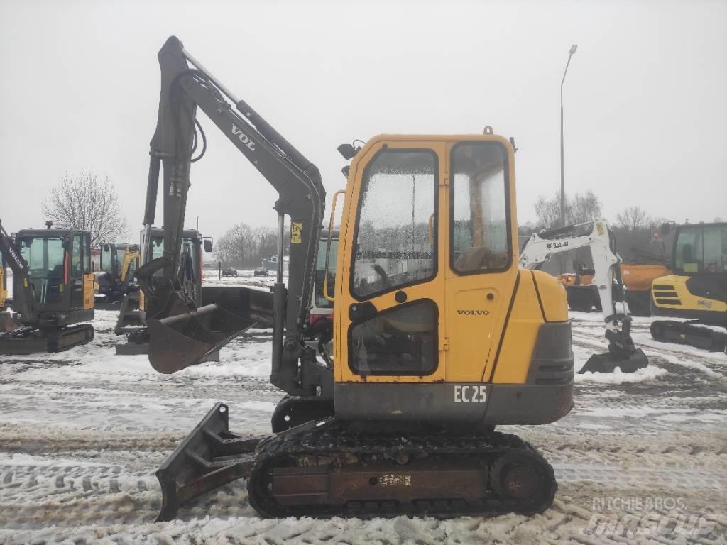 Volvo EC 25 Mini kotrók < 7t