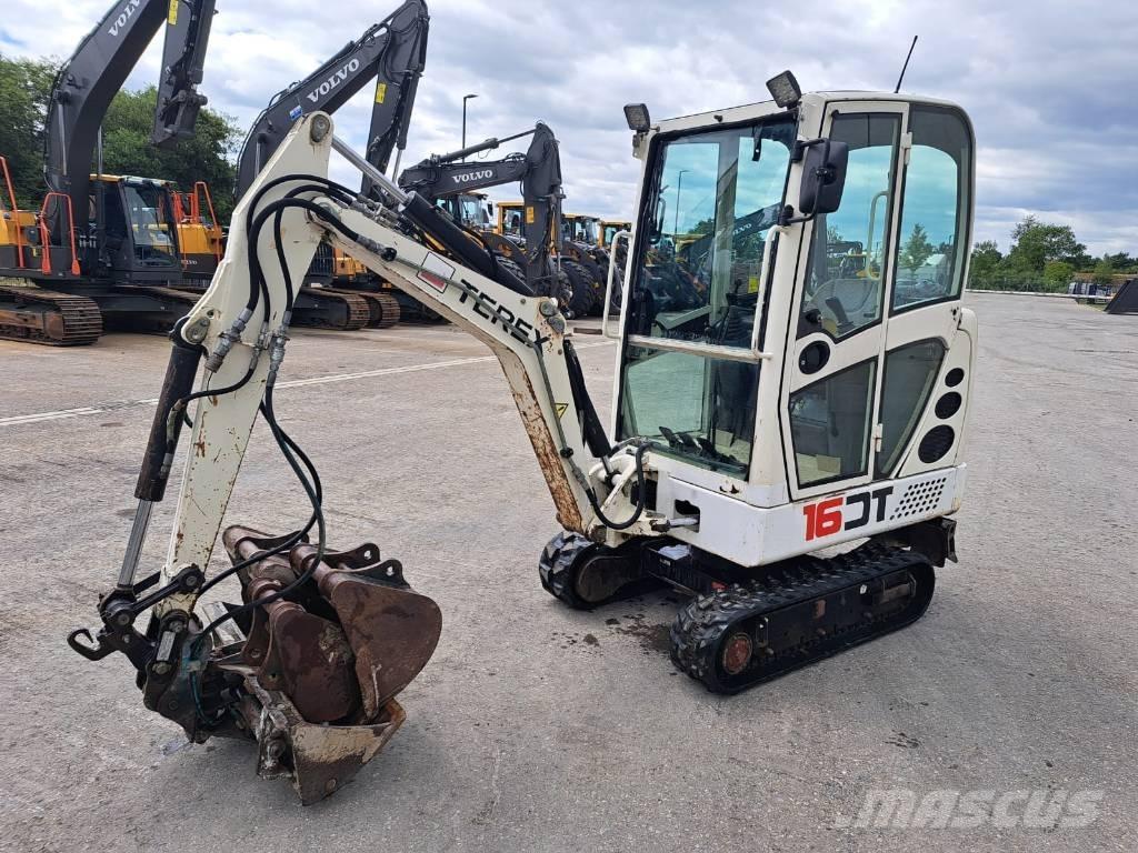 Terex TC16 Mini kotrók < 7t