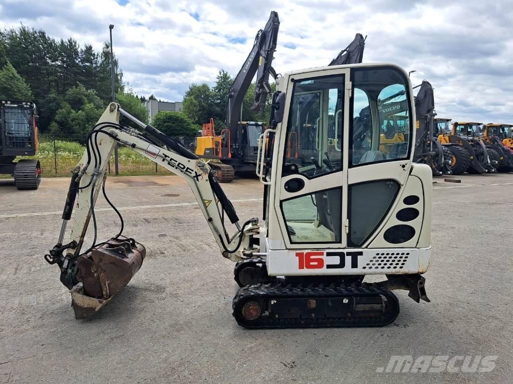 Terex TC16 Mini kotrók < 7t