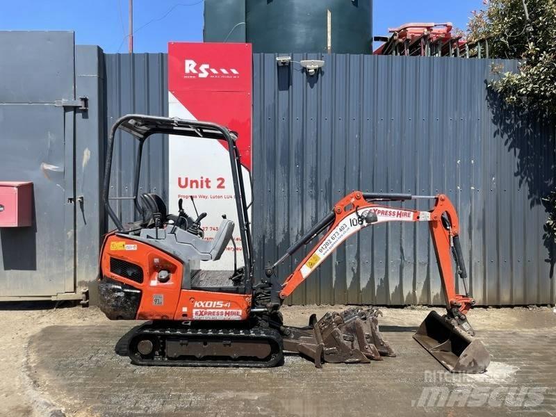 Kubota KX 015-4 Mini kotrók < 7t