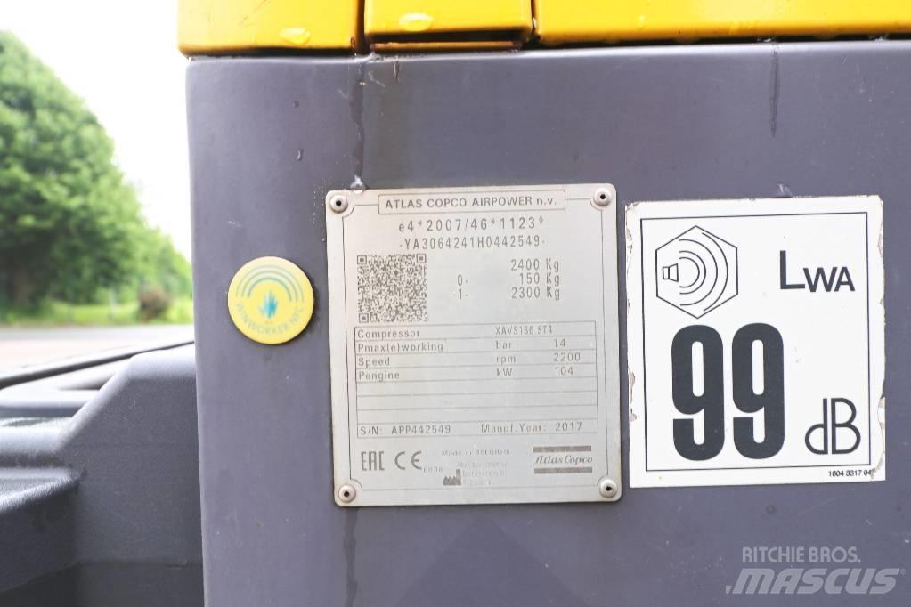 Atlas Copco XAVS 186 Kompresszorok