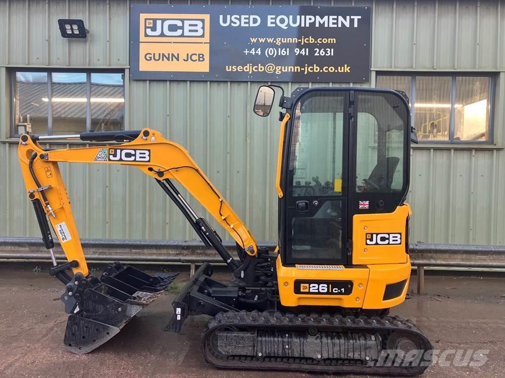 JCB 26C-1 Mini kotrók < 7t