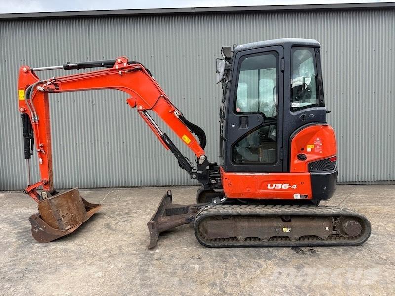 Kubota U 36-4 Mini kotrók < 7t