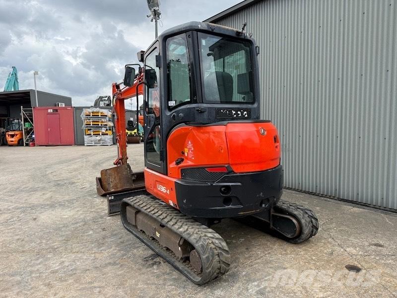 Kubota U 36-4 Mini kotrók < 7t