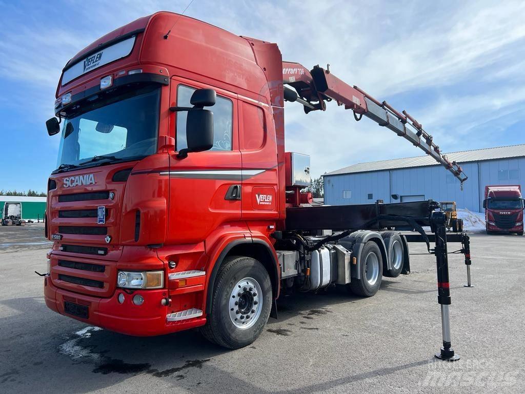 Scania R 580 Darus teherautók