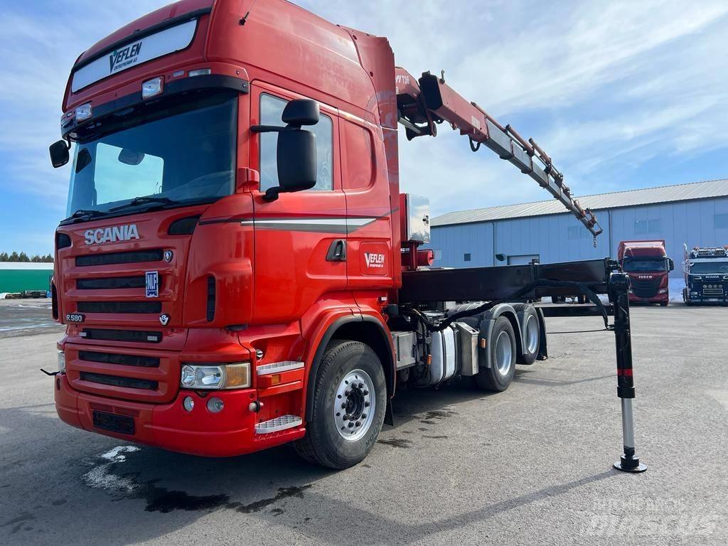 Scania R 580 Darus teherautók