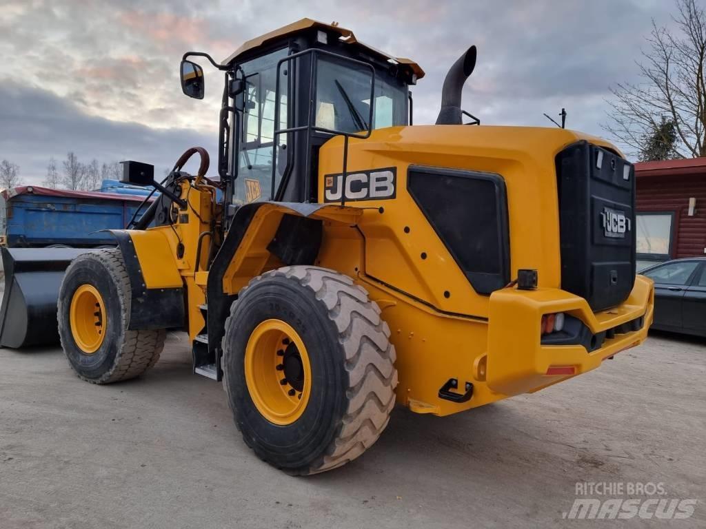 JCB 427 Gumikerekes homlokrakodók