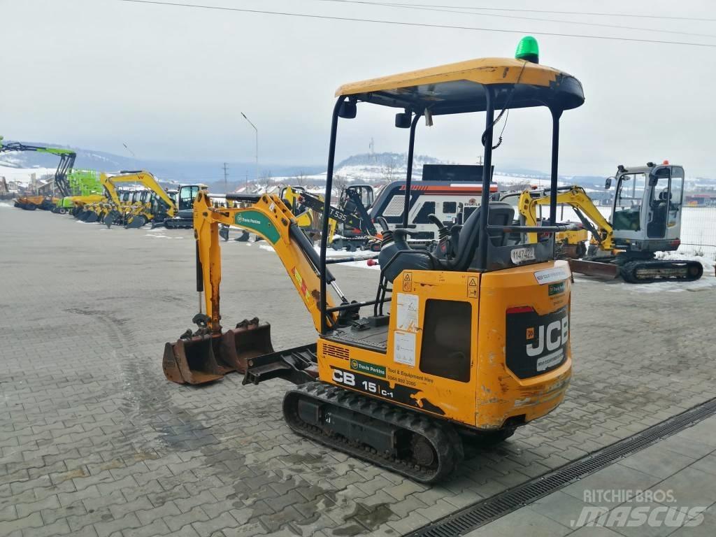JCB 15 C-1 Mini kotrók < 7t