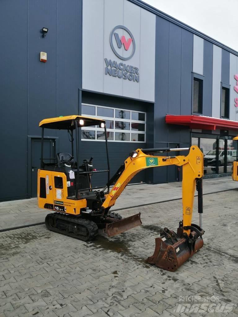 JCB 15 C-1 Mini kotrók < 7t