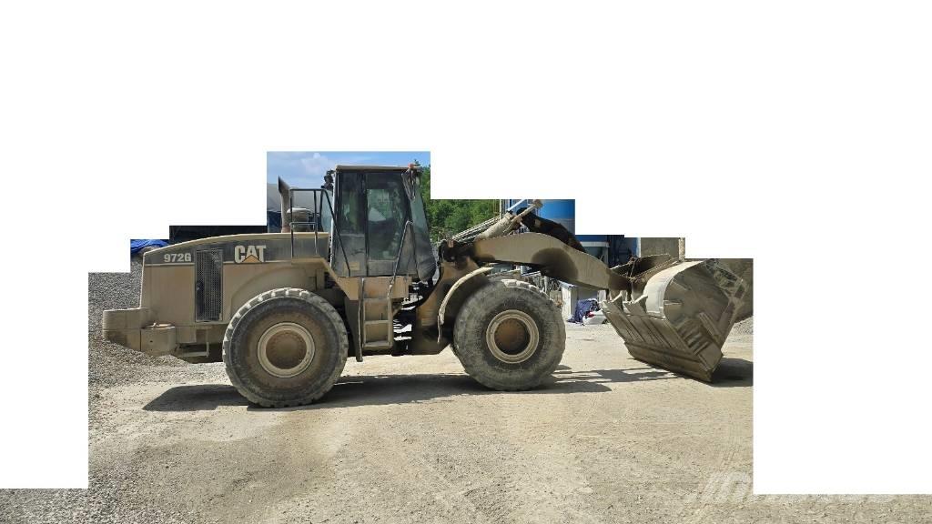 CAT 972 G Gumikerekes homlokrakodók