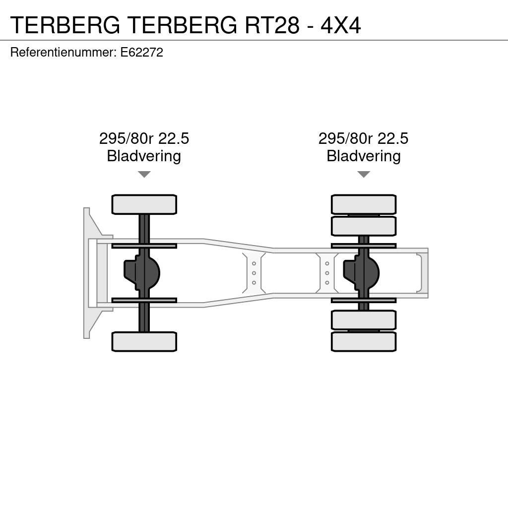 Terberg RT28 - 4X4 Nyergesvontatók