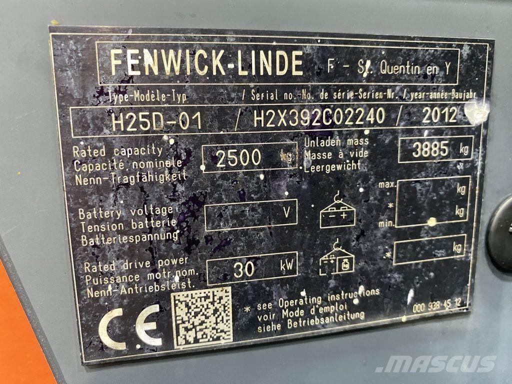 Linde H25D-01 Targoncák-Egyéb