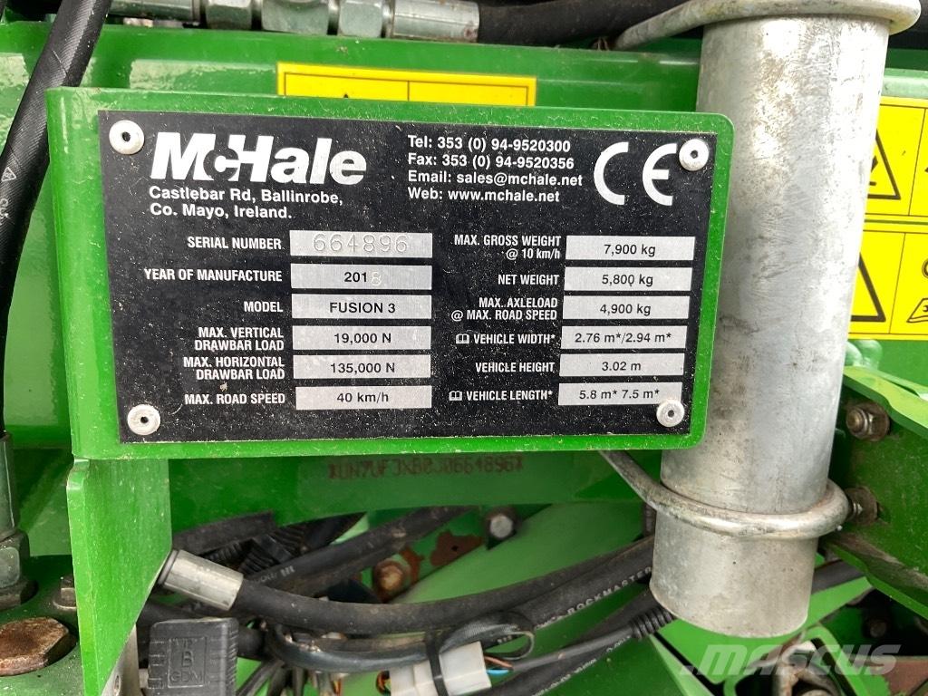 McHale Fusion 3 Körbálázók