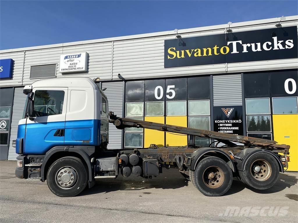 Scania R 124 6X2 Multifunkciós teherautók